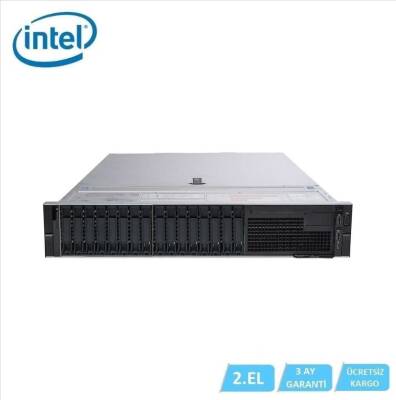 2.EL DELL R 740 Xeon 6138 GOLD 2X CPU 512GB DDR4 2400T (8X64GB) HDD YOK 16X 2,5