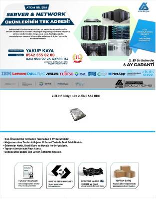 2.EL HDD SERVER 300GB HP 10K 2,5 SAS DISK EG000300JWBHR - 2