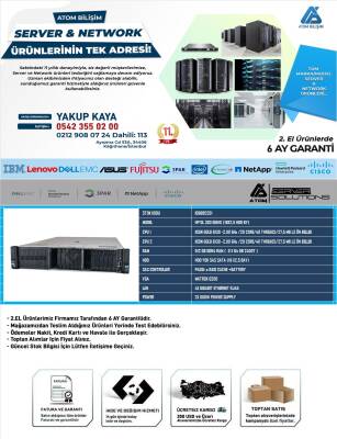 2.EL HP DL 380 GEN 10 Xeon 6138 GOLD 2X CPU 512GB DDR4 2400T (8X64GB) 16X2,5 SFF HDD YOK 2X 800W POWER - 2