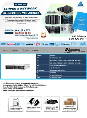 2.EL HP Dl380P Gen8 XEON E5 E5-2697 V2 2X CPU 384gb 14900r ddr3 ram (16gb x 24) HDD YOK P420i RAID + BATTERY 2X 750W POWER - 2