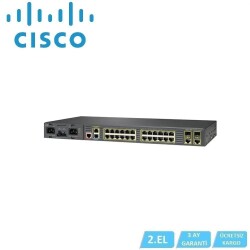 2.EL NETWORK CISCO ME-3400E-24TS-M 24 PORT 10/100 SWITCH - 1