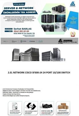 2.EL NETWORK CISCO SF300-24 24 PORT 10/100 SWITCH - 2