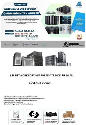 2.EL NETWORK FORTINET 100D FIREWALL GÜVENLİK DUVARI - 2