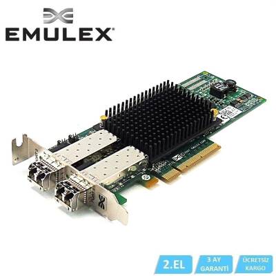 2.EL SERVER HBA EMULEX LPE12002 8G DUAL PORT FC KART - 1