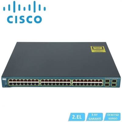 2.EL NETWORK CISCO WS-C3560-48PS-E 48 PORT 10/100 POE SWITCH - 1