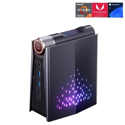 Acemagic AMR5-6 Ryzen7 5800U 32GB DDR4 Ram 1TB NVMe Radeon Vega Graphics Win11 PRO Mini PC - 2