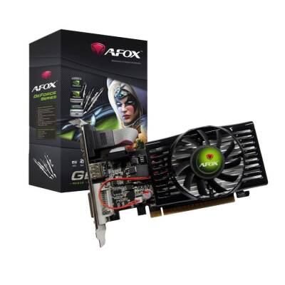 Afox GT730 Nvidia DDR3 128Bit Vga.Dvi.Hdmi Tek Fan 2GB Ekran Kartı - 1