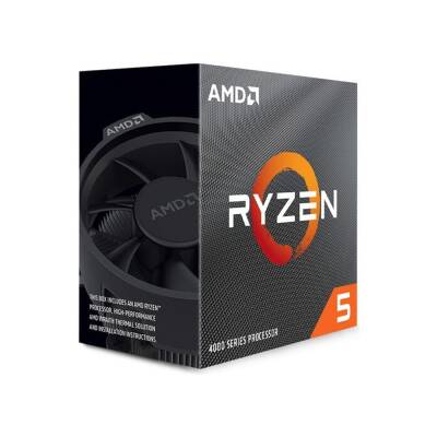 AMD Ryzen 5 4500 3.60Ghz 8Mb 6 Çekirdek AM4 Box İşlemci - 1