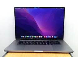 Apple MacBook Pro A2141 2019 İ7 2.6GHz 16Gb Ddr4 RAM 500 GB SSD Radeon 5300M 4GB Monterey 16