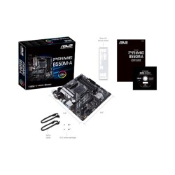 Asus PRIME B550M-A Sata,M2 Ddr4 4600MHz Usb 3.2 Hdmi Vga Dvi Ses G.Lan AM4 Anakart - 5