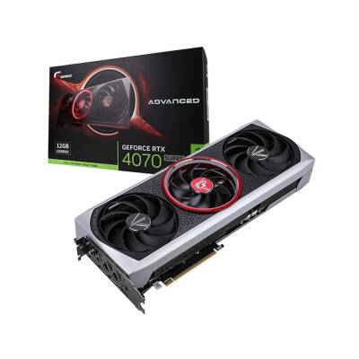 Colorful RTX 4070 Super Advanced Nvidia GDDR6x 192Bit Hdmi.Display Üç Fan 12GB Ekran Kartı - 1