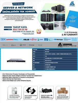 2.EL Dell R330 XEON 1X E3-1270 V5 CPU 32GB 2RX4 2133P ECC UDİM DDR4 RAM 4X3,5 HDD BY 350W ÇİFT POWER Server (2.EL) - 2