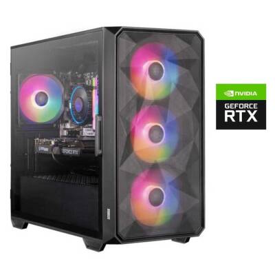 Dragos DRx4552 Ryzen 5 3600 8GB DDR4 Ram 256GB SSD NVIDIA RTX3050 Oyuncu Masaüstü Bilgisayarı - 1