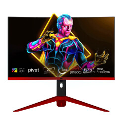 Dragos DRx5238 i5 13400F 32GB Ram 512GB M.2 NVMe SSD 8GB RTX4060 Ekran Kartı 27 İnç 240Hz Curved Monitör Masaüstü Oyuncu Bilgisayarı - 5