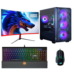 Dragos DRx5967 i5 12400F 16GB Ram 512GB M.2 NVMe SSD 12GB RTX3060 27 İnç 165Hz Curved Oyuncu Bilgisayarı - 1