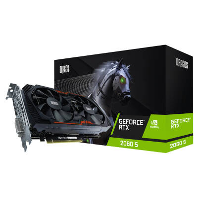 Dragos Reverte RTX2060 Super 8GB GDDR6 Nvidia GDDR6 256Bit Hdmi.Dvi.Dp Dual Fan 8GB Ekran Kartı - 1