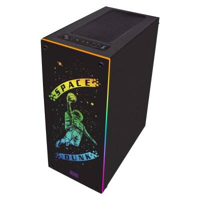 Dragos Space Dunk 3x RGB Fan USB 3.0 500W 80+ Plus ATX Led Gaming Oyuncu Işıklı Bilgisayar Kasası - 3
