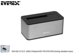 Everest HD3-530 2.5 inç 3.5 inç Usb 3.0 Disk Kutusu - 1