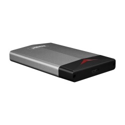 Everest HDC-M211 2.5 inç Usb3.05 Gbps SATA III 6Gbps RGB IŞIKLI DISK KUTUSU - 2