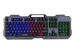 Everest KB-197 USB Kablolu Gaming Standart Q Aydınlatmalı Metal Yüzey Klavye - 1