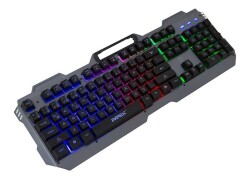 Everest KB-197 USB Kablolu Gaming Standart Q Aydınlatmalı Metal Yüzey Klavye - 2