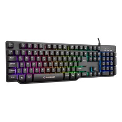 Everest KB-R88 Gamezone USB Siyah Gaming Yarı Mekanik Bilek Destekli RGB Metal Kasa Oyuncu Klavyesi - 2