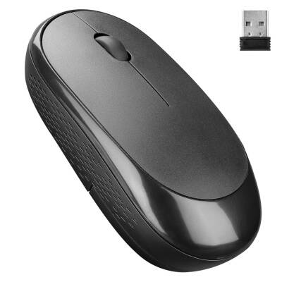 Everest KM-6121 USB Kablosuz Siyah Slim Standart Q Klavye ve Mouse Set - 3