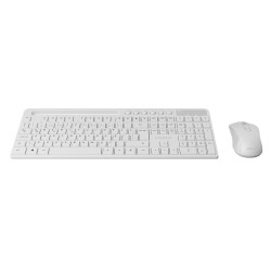 Everest KM-730 Kablosuz Beyaz Multimedya Standart Q Klavye ve Mouse Set - 2