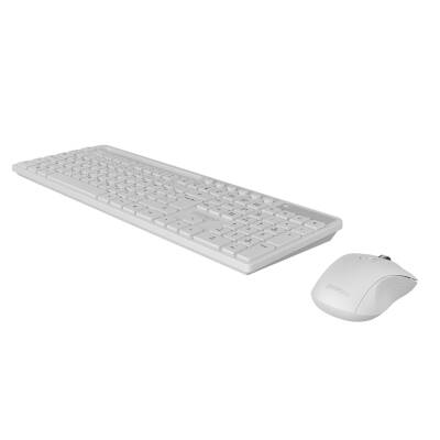 Everest KM-730 Kablosuz Beyaz Multimedya Standart Q Klavye ve Mouse Set - 3