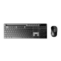 Everest KM-730 Kablosuz Siyah Multimedya Standart Q Klavye ve Mouse Set - 1