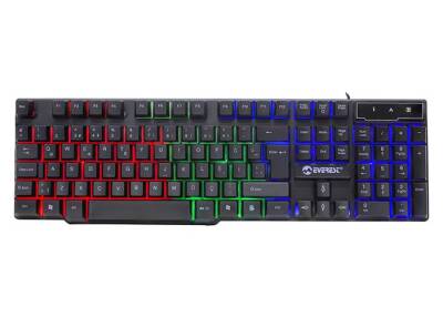 Everest KM-G77 X-Vayne USB Kablolu Siyah Gaming Standart Q Rainbow Aydınlatmalı Klavye ve Mouse Set - 2