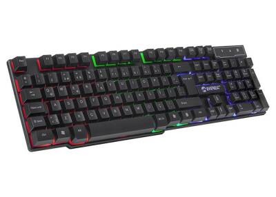 Everest KM-G77 X-Vayne USB Kablolu Siyah Gaming Standart Q Rainbow Aydınlatmalı Klavye ve Mouse Set - 3