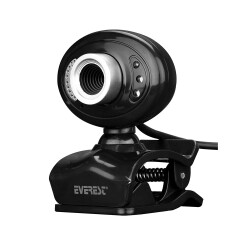 Everest SC-826 0.3 Mp 640x480 Mikrofonlu Ledli Webcam - 1