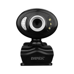 Everest SC-826 0.3 Mp 640x480 Mikrofonlu Ledli Webcam - 2