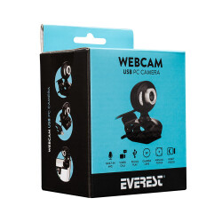 Everest SC-826 0.3 Mp 640x480 Mikrofonlu Ledli Webcam - 5