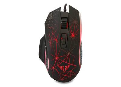 Everest SM-G21 4800Dpi Usb Kablolu Siyah Gaming Optik Mouse 4 Renk Aydınlatmalı - 1