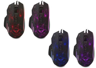 Everest SM-G21 4800Dpi Usb Kablolu Siyah Gaming Optik Mouse 4 Renk Aydınlatmalı - 5