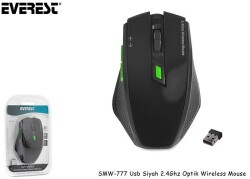 Everest SMW-777 Usb Kablolu Siyah Optik Mouse - 5