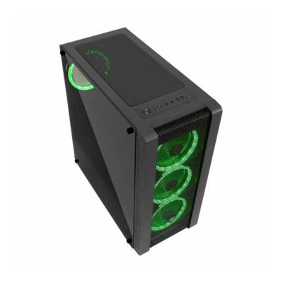 Frisby FC-9320G 4x RGB Fan USB 3.0 (Powersız) Midi Tower Bilgisayar Kasası Siyah - 3