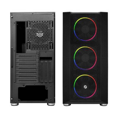 Frisby FC-9405G PANDA 4x Rainbow Fan USB 3.0 (Powersız) ATX Bilgisayar Kasası - 2