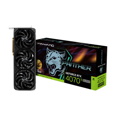 Gainward RTX4070Ti Super Panther Nvidia GDDR6x 256Bit Hdmi.Display Üç Fan 16GB Ekran Kartı - 1