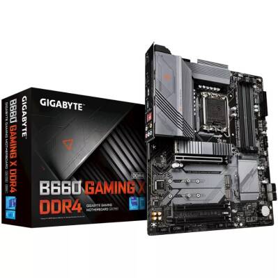 Gigabyte B660 Gaming X Sata,M2 Ddr4 4400MHz Usb 3.2 Dp Hdmi Ses 2.5GbE Lan 1700P Anakart - 4