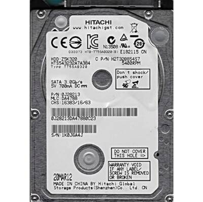 Hitachi Z5K320-250 Sata3 5400Rpm 8MB 2.5 inç 250GB Notebook HDD(RFB) - 1