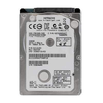 Hitachi Z5K320-320 Sata3 5400Rpm 16MB 2.5 inç 320GB Notebook HDD(RFB) - 1