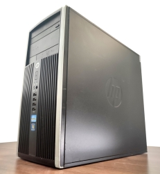 Hp 8300 Elite i5 3470 3.Gen 8Gb Ddr3 128Gb SSD O/B Vga Masaüstü Bilgisayar(Dikey 2.El) - 1