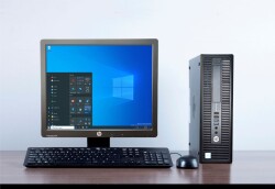 2.EL Hp Elitedesk 800 G1 i5 4570 4.Gen 16Gb Ddr3 256Gb SSD Radeon RX 550 4GB Masaüstü Bilgisayar 2.El 17