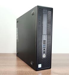 Hp Elitedesk 800 G2 i5 6500 6.Gen 16Gb Ddr4 256Gb SSD O/B Vga Masaüstü Bilgisayar(Yatay 2.El) - 4