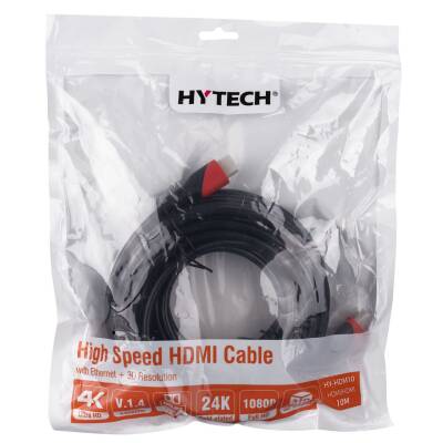 Hytech HY-HDM10 10 Mt. 1.4v. 3D Altın Uçlu Hdmi Kablo - 3