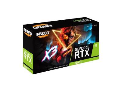 Inno3D RTX3060Ti Twin x3 OC Nvidia GDDR6x 256Bit Hdmi.Display Üç Fan 8GB Ekran Kartı - LHR - 2