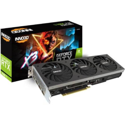 Inno3D RTX3060Ti Twin x3 OC Nvidia GDDR6x 256Bit Hdmi.Display Üç Fan 8GB Ekran Kartı - LHR - 1